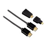 C�ble hdmi - hama - grande vitesse - 15m - 2 connecteurs hdmi - ethernet