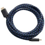 C�ble hdmi - snakebyte - pro 4k - 3 m�tres - noir / bleu - compatible ps4