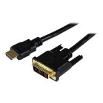 C�ble adaptateur hdmi vers dvi - d m / m 15 m - startech - hddvimm150cm - plaqu� or - blind�