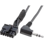 C�ble autoradio - generique - interface commande au volant - universel - noir - voiture