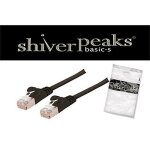 C�ble r�seau - shiverpeaks - cat. 7 slim 05 m - f - utp - plat - connecteurs rj45 50�