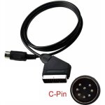 C�ble p�ritel av rgb scart pour sega m�gadrive 1 - genesis - cpin - stra�e game �