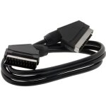 Cble pritel - zenitech - m / m 12m - 21 broches - connexion universelle - noir