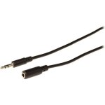 Câble rallonge audio jack 35 mm mâle vers jack 35 mm femelle 300 m noir Câble rallonge audio jack 35 mm mâle vers jack 35 mm femelle 300 m noir