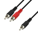 Cable rca audio st�r�o 1 x rca m�le vers 2 x rca m�le 150m
