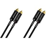 C�ble rca st�r�o norstone arran - 150 cm - cuivre ofc haute flexibilit�