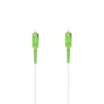 C�ble r�seau fibre optique - hama - sc / apc - 10 gbit / s - 2m - vert