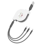 Cāble rétractable universel 3 connectiques type c micro usb et iphone . . . compatible avec divers tablettes ... Cāble rétractable universel 3 connectiques type c micro usb et iphone . . . compatible avec divers tablettes ...