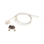 Câble de sécurité - urban factory - 18 m - verrouillage par clé ronde - pour pc portable - métallique ... Câble de sécurité - urban factory - 18 m - verrouillage par clé ronde - pour pc portable - métallique ...