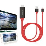 C�ble hdmi - td� - iphone vers hdmi - 2 m�tres - transmission fluide - compatibilit� multiple