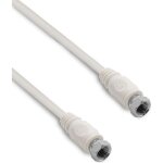 Cble tv satellite coaxial fiches f mle / mle 2 m