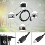 Cble usb pour appareil photo - vvikizy - 12 broches - transfert rapide 480 mbps - charge incluse - noir ...