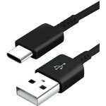 Cable usb - type c chargeur noir pour samsung galaxy a8 / s9 / s9plus noir couleur :