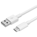 C�ble usb vers usb type c dorigine huawei blanc