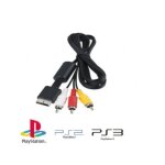 Cble vido - sony - ps1 ps2 ps3 - rca - filaire - multi - plateforme