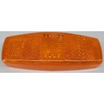Cabochon feu lateral orange
