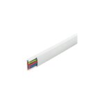 Cache - fils - vg - a fixer - 210 m - pvc - blanc - 20 mm