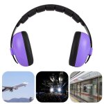 Cache - oreilles pliable zerone - protection auditive pour bb - violet