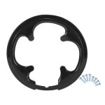 Cache - pignon de cycles x autohaux 42t 44t plastique 74cm 101cm v�lo bicyclette couverture couvercle ...