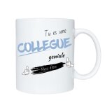 Mug humoristique unique pour collgues : tu es une collgue gniale merci dtre - meilleur cadeau de ...