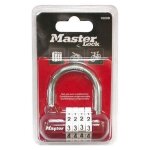 Cadenas � combinaison personnalisable master lock - pro sport - 59 mm - noir - a code - r�sistant � la ...