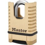 Cadenas en laiton massif haute sécurité - master lock - m1177eurdcc - anse protégée - À combinaison - ... Cadenas en laiton massif haute sécurité - master lock - m1177eurdcc - anse protégée - À combinaison - ...
