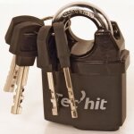 Cadenas en laiton massif tech - it - 50mm tanche avec 4 cls