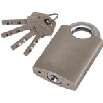 Cadenas - pavo - (l)50 mm - haute s�curit� - laiton et acier chrom�