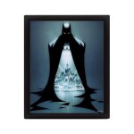 Cadre batman gotham city effet anim� 3d