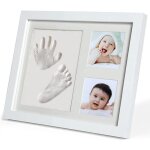 Cadre empreintes bb kit empreinte bebe mains pour liste de naissance souvenirs mmorable dcorations ...