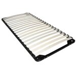 Cadre  lattes dmont 90x190cm - vente - unique - 19 lattes - sans pied - noir