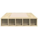 Cadre de lit - salutuya - chêne sonoma - 90x190 cm - bois dingénierie - avec tiroirs Cadre de lit - salutuya - chêne sonoma - 90x190 cm - bois dingénierie - avec tiroirs