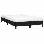 Cadre de lit - salutuya - qpi04006 - noir - 120x190 cm - tissu durable Cadre de lit - salutuya - qpi04006 - noir - 120x190 cm - tissu durable