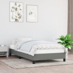 Vidaxl lit de rangement avec t�te de lit bleu 100 x 200 cm tissu 3369997