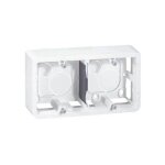 Cadre pour modules - legrand - mosaic - 4 modules - blanc - 40 mm - plastique Cadre pour modules - legrand - mosaic - 4 modules - blanc - 40 mm - plastique