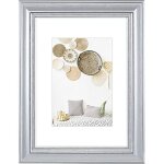 Cadre mural - hama - hama lobby - argent - 30x40 cm - plastique contemporain