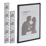 Cadre photo lot de 10 din a4 passe - partout 15 x 20 cm portrait ou paysage porte - photo  poser ou ...