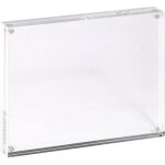 Cadre - photo acrylique 11, 5 x 9 x 2, 4 cm transparent