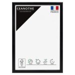 Cadre photo essentiel exposition noir 10x15 cm