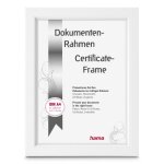 Cadre photo - hama - chill - blanc - 21 x 297 cm (din a4) - chevalet et suspension