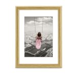 Cadre photo - hama - swing - 50 x 70 cm - plastique - nature