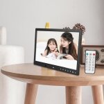 Cadre photo num�rique � d�tection de mouvement multifonction hd 13 lecteur de films musicaux (noir ue) ...