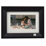 Cadre photo numrique - kodak - 7 pouces - diaporama automatique - mmoire 4 go - noir