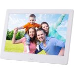 Cadre photo num�rique led hd 10. 1 avec t�l�commande - blanc