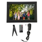 Cadre photo numrique - rom - 12 pouces - hd - musique de fond - tlcommande