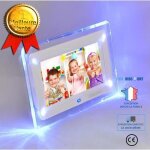 Cadre photo numrique tec 7 pouces fin et lger hd led