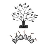 Cadre photo - omabeta - arbre g�n�alogique - m�tal - 6 / 12 cadres - design contemporain