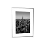 Cadre photo - paperflow - 12 x 157 pouces - aluminium - plexiglas - contemporain