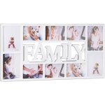 Relaxdays cadre photos ple - mle 10 photos galerie mur cadre mural family famille hxlxp: 365 x 72 x ...