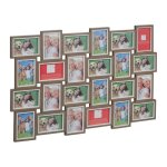 Relaxdays ple - mle 24 photos 10 x 15 cm format portrait & paysage cadre mural 615 x 91 cm collage ...
